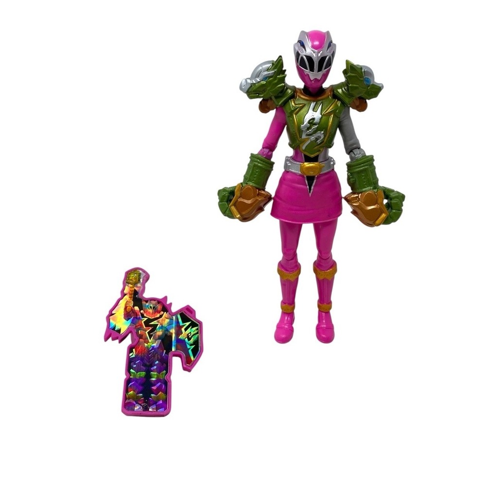 Power Rangers Dino Fury Smash Armor Pink Ranger 6-Inch Action Figure